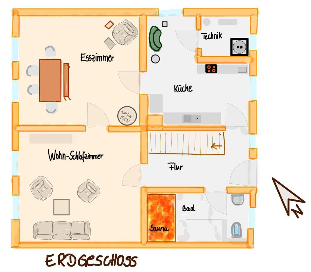 Forsthaus Zartwitzer Huette Apartment Rechlin Luaran gambar
